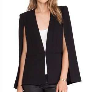 BCBG Upas cape blazer